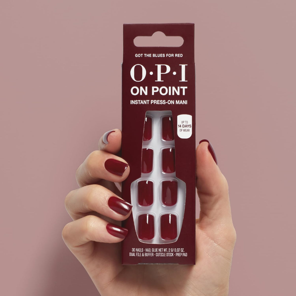 OPI cleaned reusable tips after removal, ready for another application