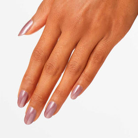 OPI on short nails demonstrating natural, polished look