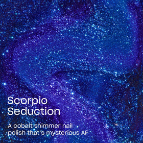 Close-up shimmer texture of OPI Scorpio Seduction showing luminous depth and sheen