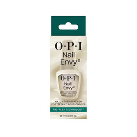 OPI bottles on salon shelf showcasing professional-grade treatment