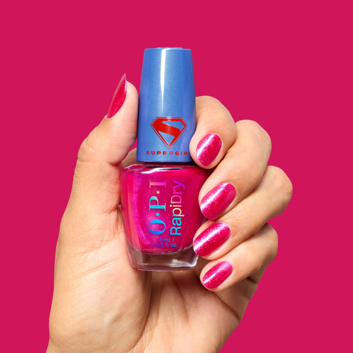 OPI Solar Crush close-up shimmer revealing blue flecks for multidimensional shine