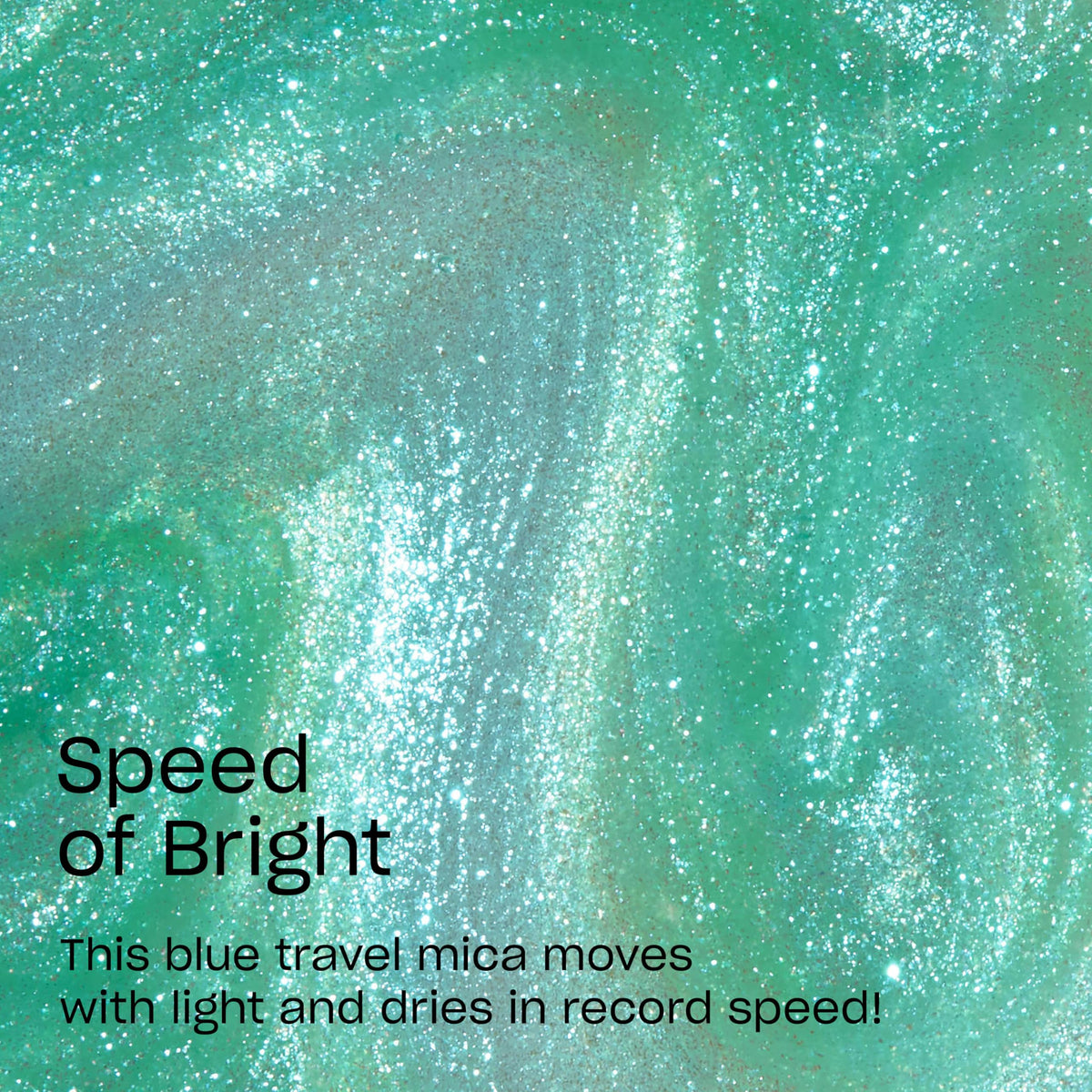 OPI Speed of Bright close-up mica shimmer highlighting subtle glow