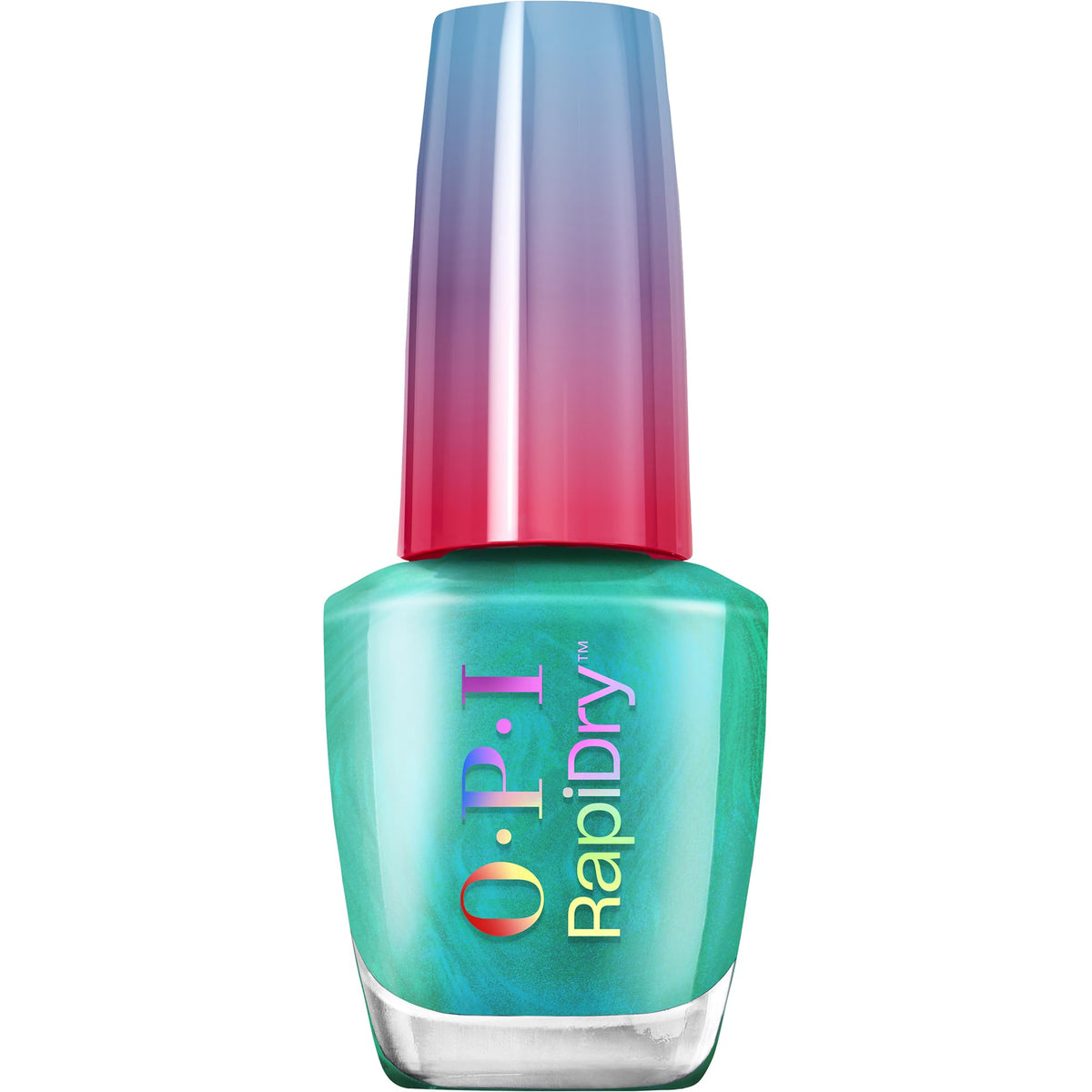 OPI Speed of Bright front bottle showing color and glossy finish benefit