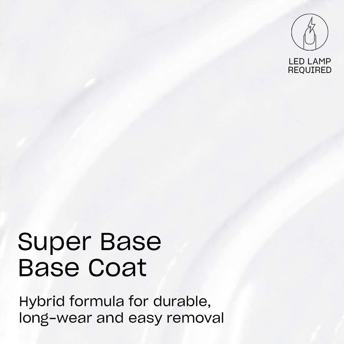 OPI Super Base brush detail highlighting Intelli-Brush for precise application