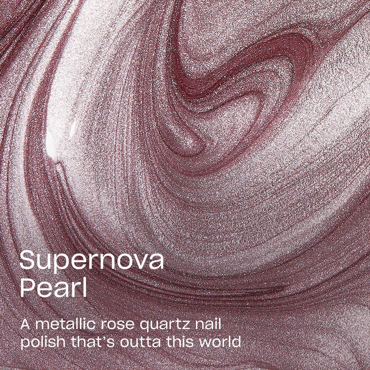 OPI Supernova Pearl texture close-up highlighting shimmer and even finish