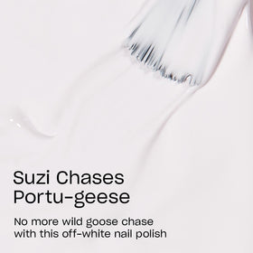 OPI brush stroke of Suzi Chases Portu-geese showing smooth texture
