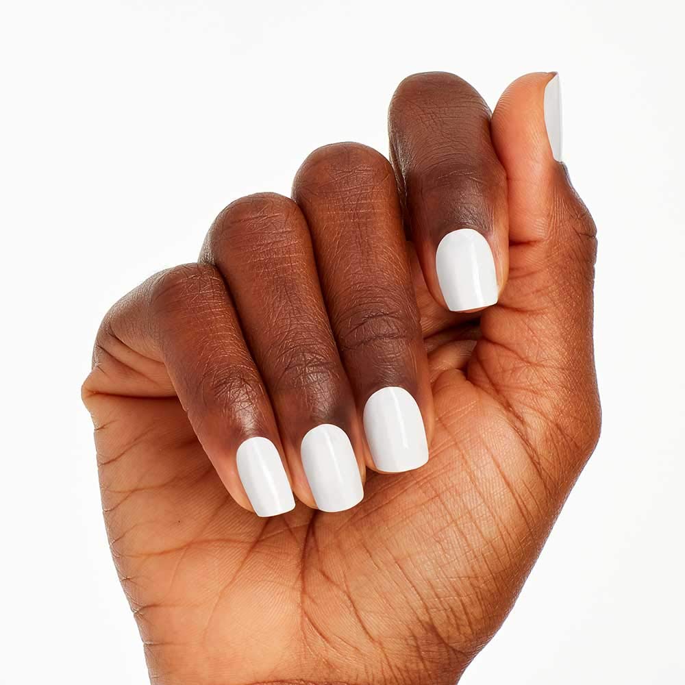 Swatch on hand of Suzi Chases Portu-geese displaying opaque finish