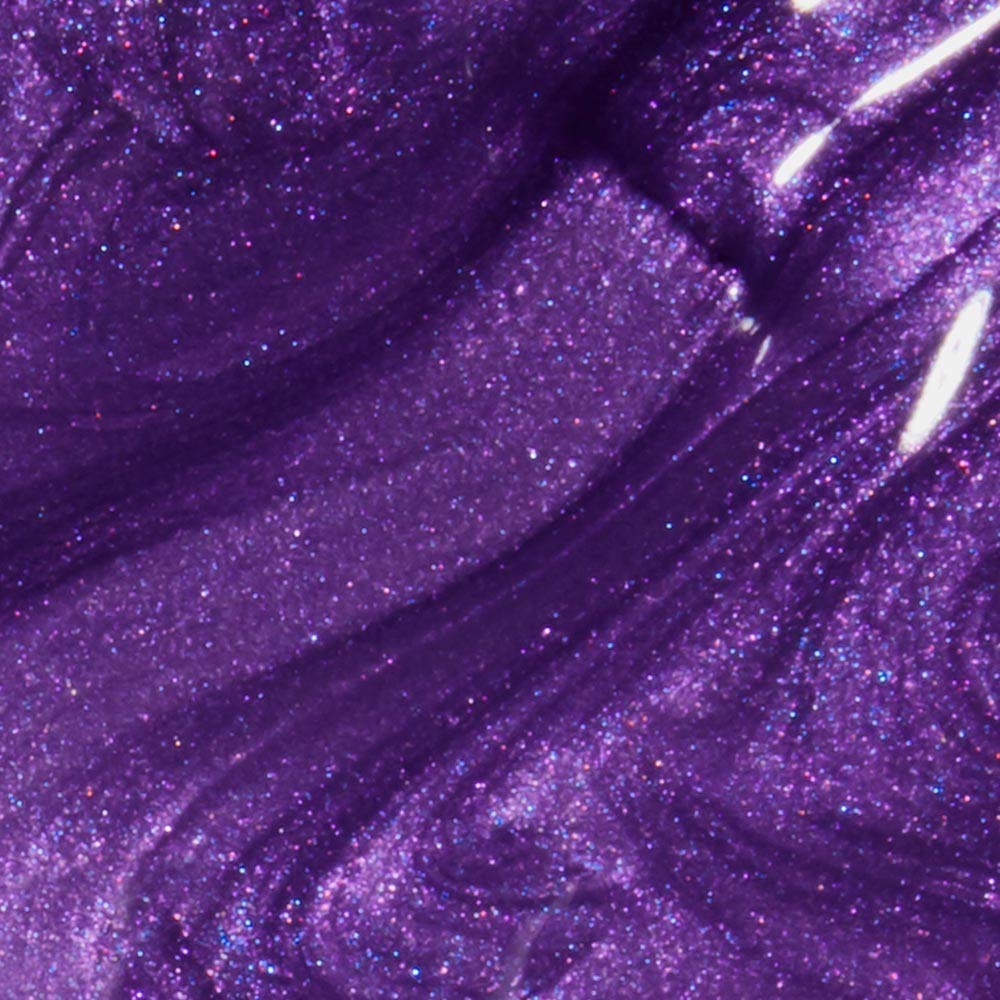 OPI color swatches fan displaying deep amethyst shade for easy selection benefit