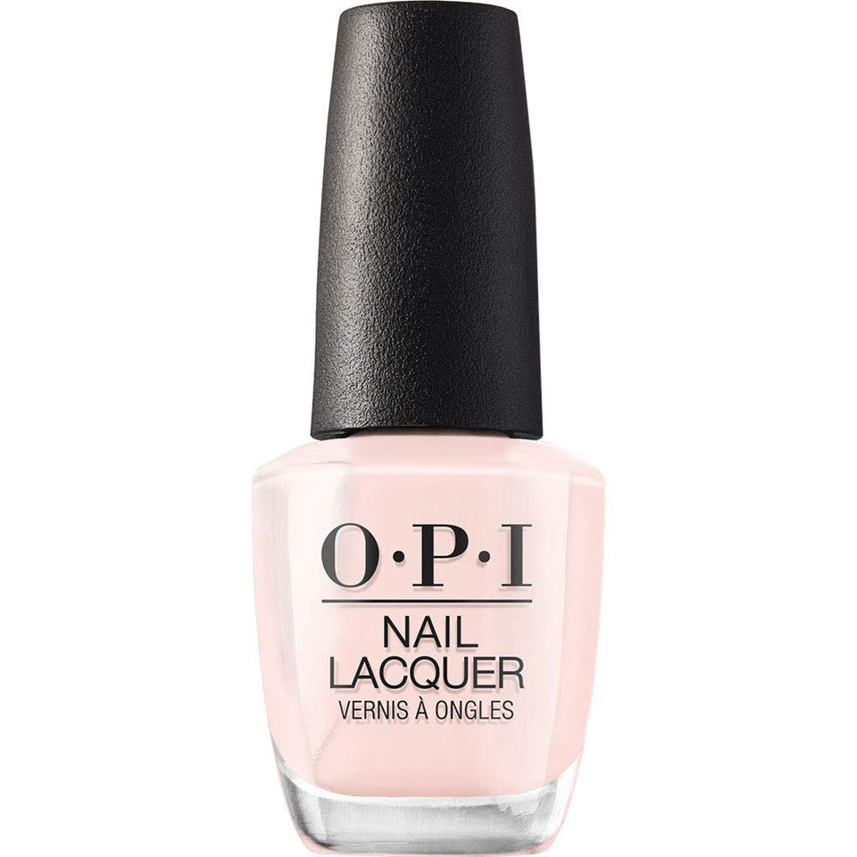 OPI bottle front view showing Sweet Heart shade and glossy finish benefit