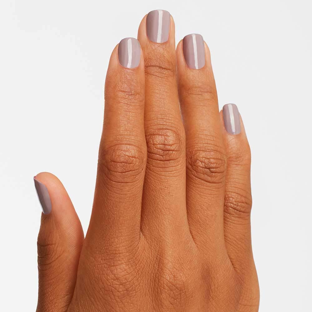 OPI close-up of lacquer texture highlighting creamy, even coverage benefit