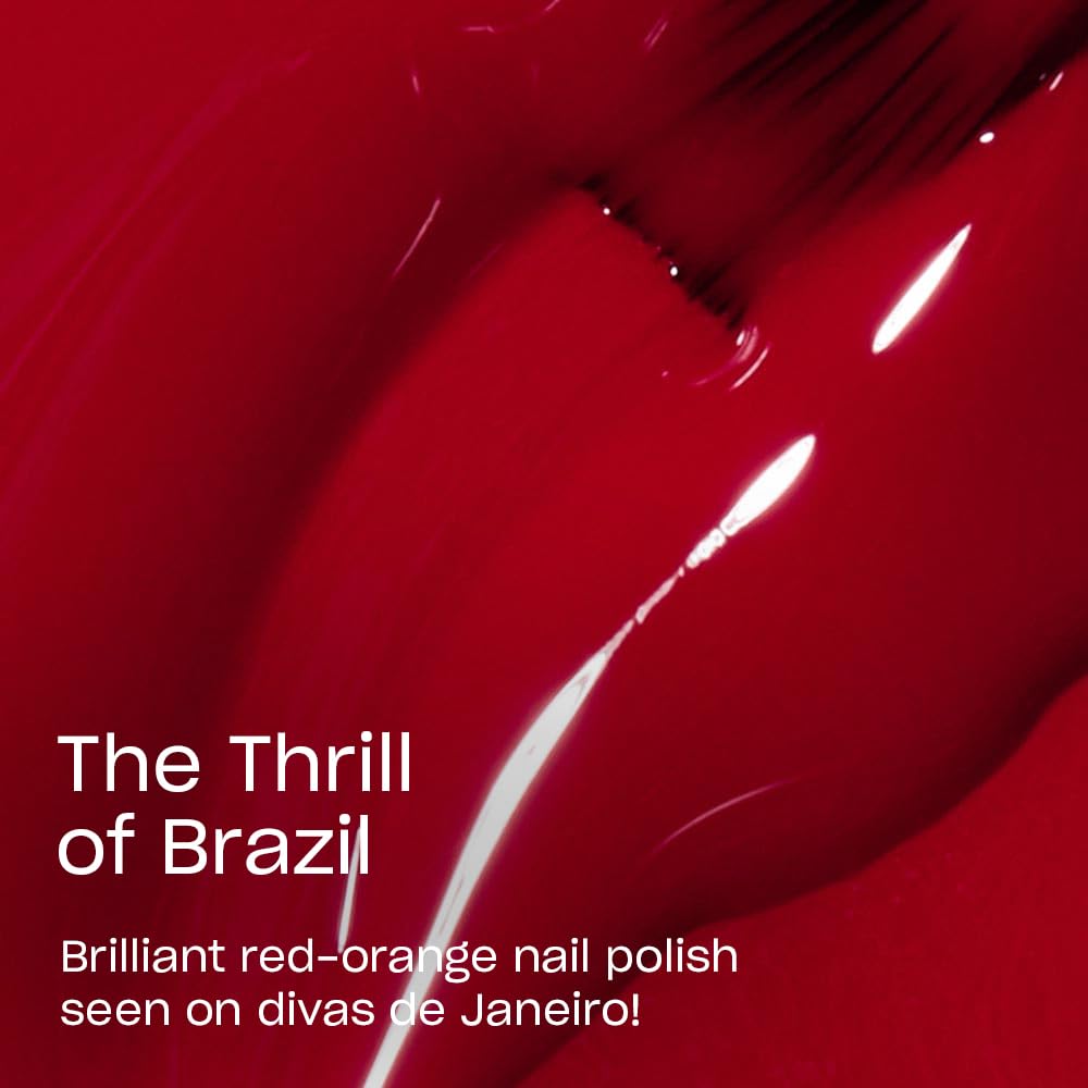 OPI ProWide brush close-up demonstrating smooth, streak-free application benefit