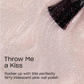 OPI brush stroke detail demonstrating smooth, streak-free coverage and ease
