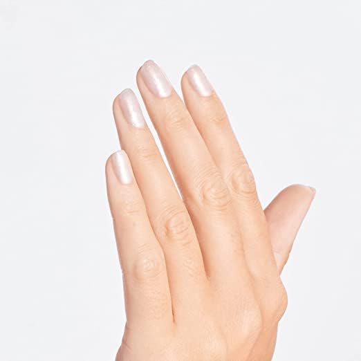 OPI polish texture close-up highlighting pearlescent shimmer and high shine