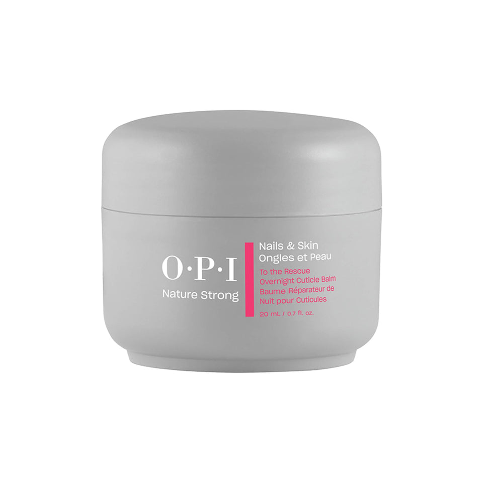 OPI jar front packaging showing brand and product for nightly care