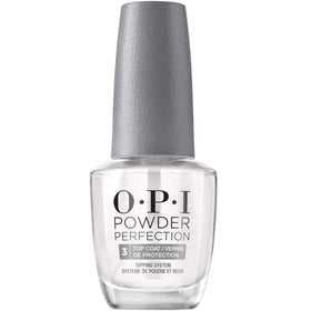 OPI top coat front bottle showing label and glossy finish benefit
