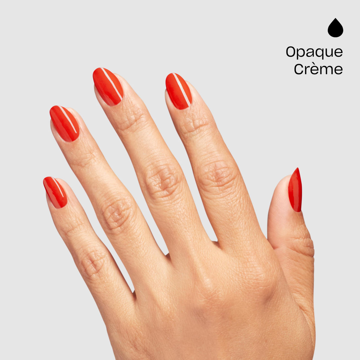 OPI close-up of nail polish texture highlighting creamy consistency