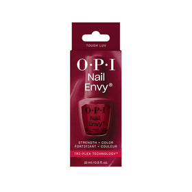 OPI bottle next to coin showing true size and travel‑friendly strengthener