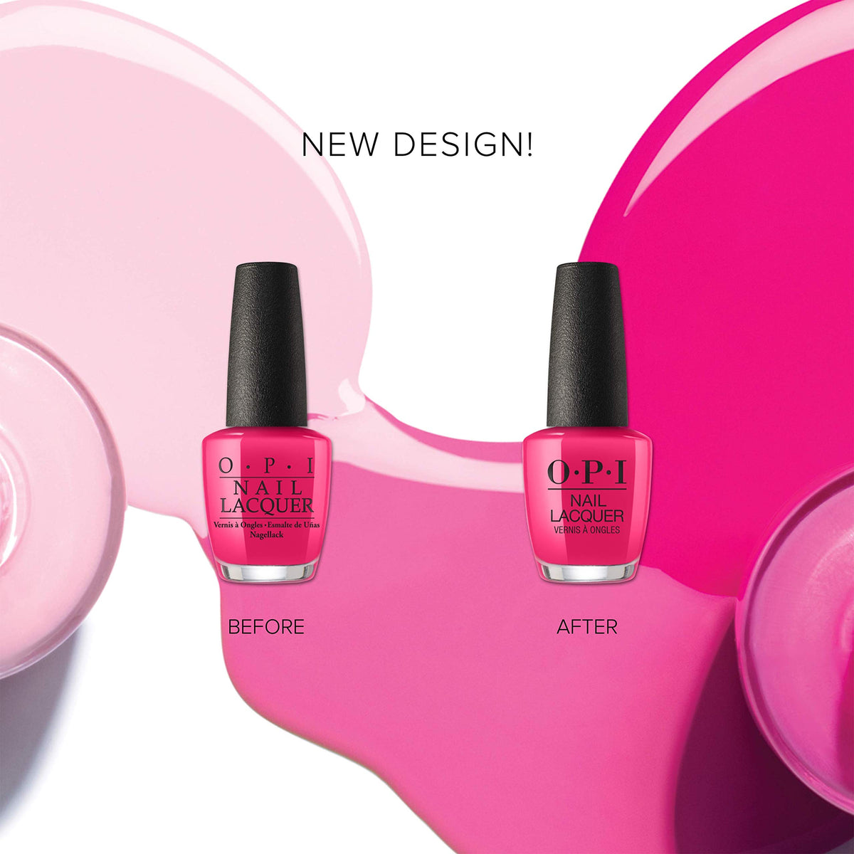 OPI Tutti Frutti Tonga bottle in hand to show size and 0.5 fl oz scale for purchase clarity