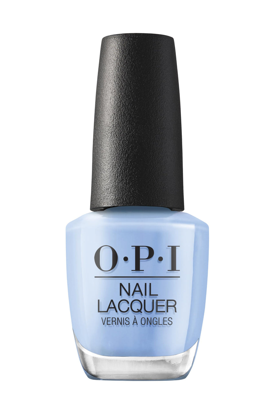 OPI Verified front bottle showing glossy blue crème and brand logo for instant color recognition
