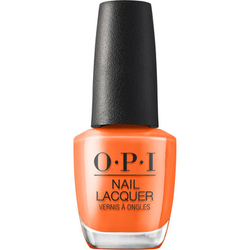 OPI bottle front view showing warm citrus orange shade and glossy finish