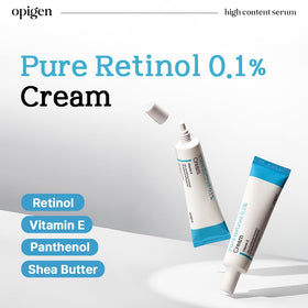opigen creamy texture close-up demonstrating smooth non-greasy finish and absorbency