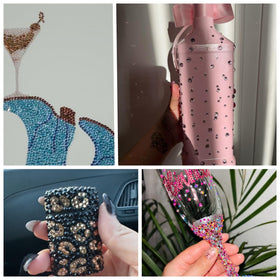 OPMADM decorated phone case in lifestyle scene demonstrating finished look benefit