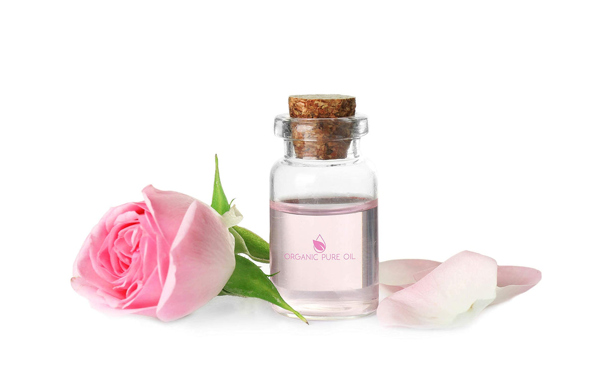 OPO rose hydrosol facial mist in use for instant refresh