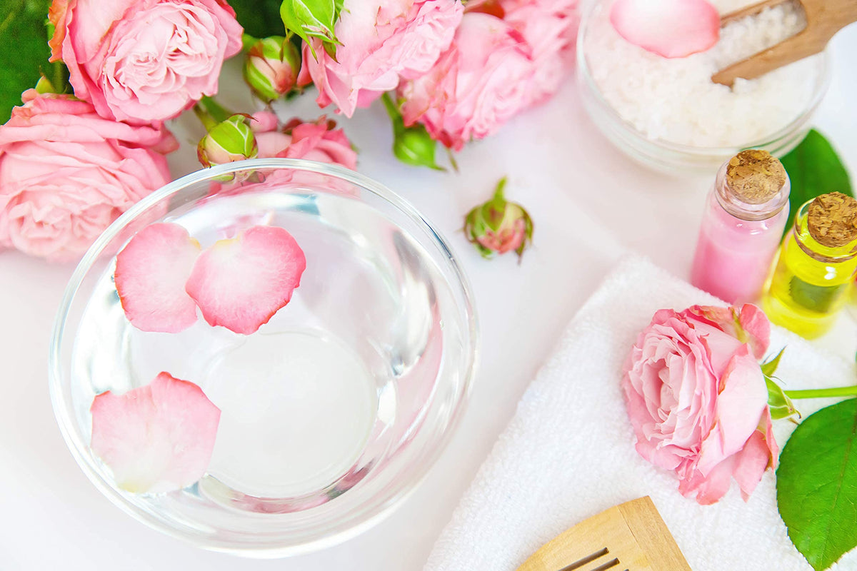 OPO rose hydrosol label detail highlighting vegan and cruelty-free