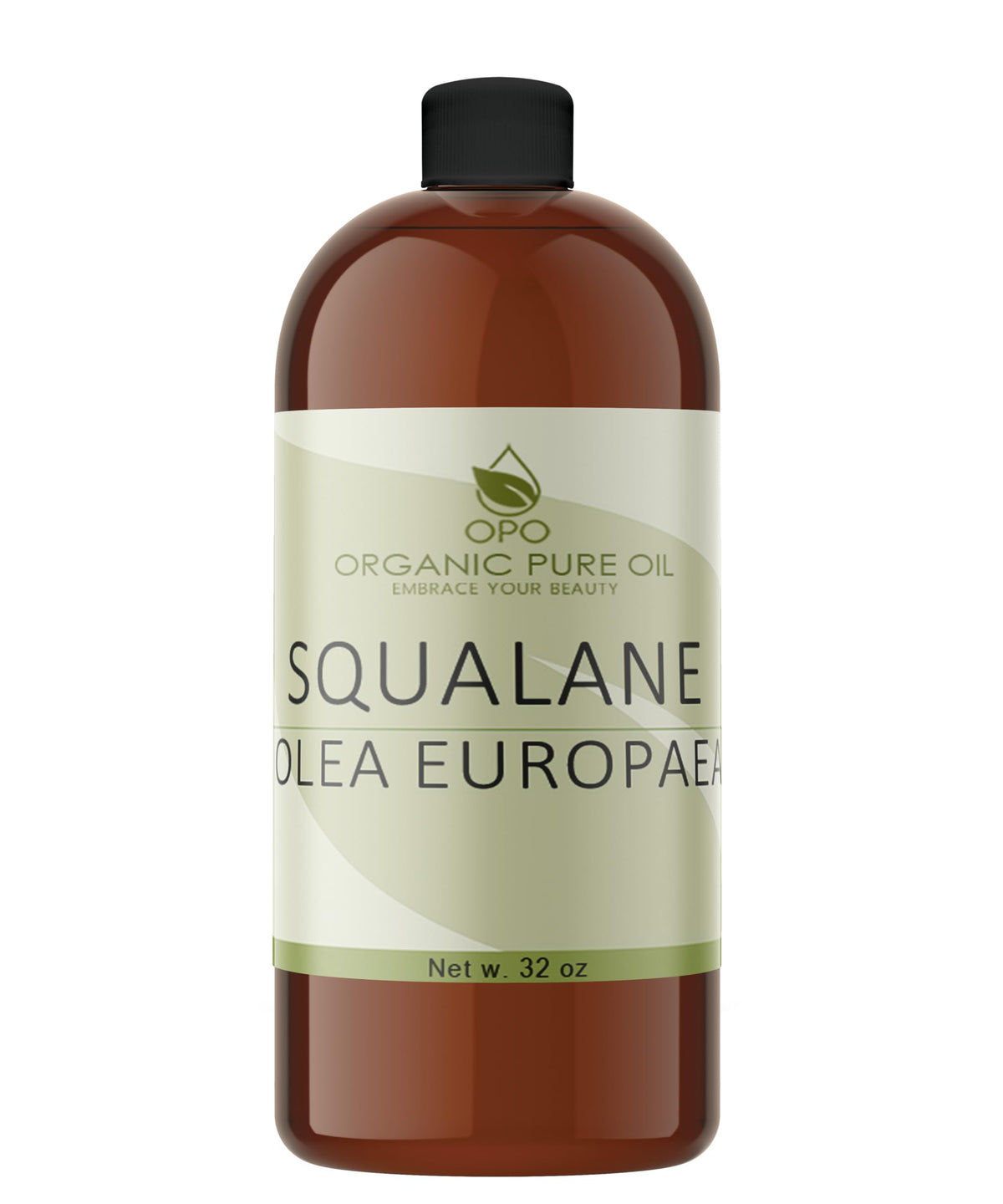OPO squalane front bottle showing clean packaging and size benefit