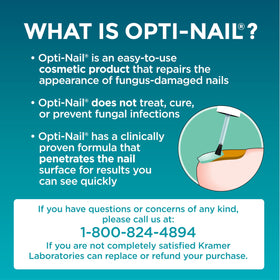 Opti-Nail clear liquid texture close-up demonstrating quick-dry formula