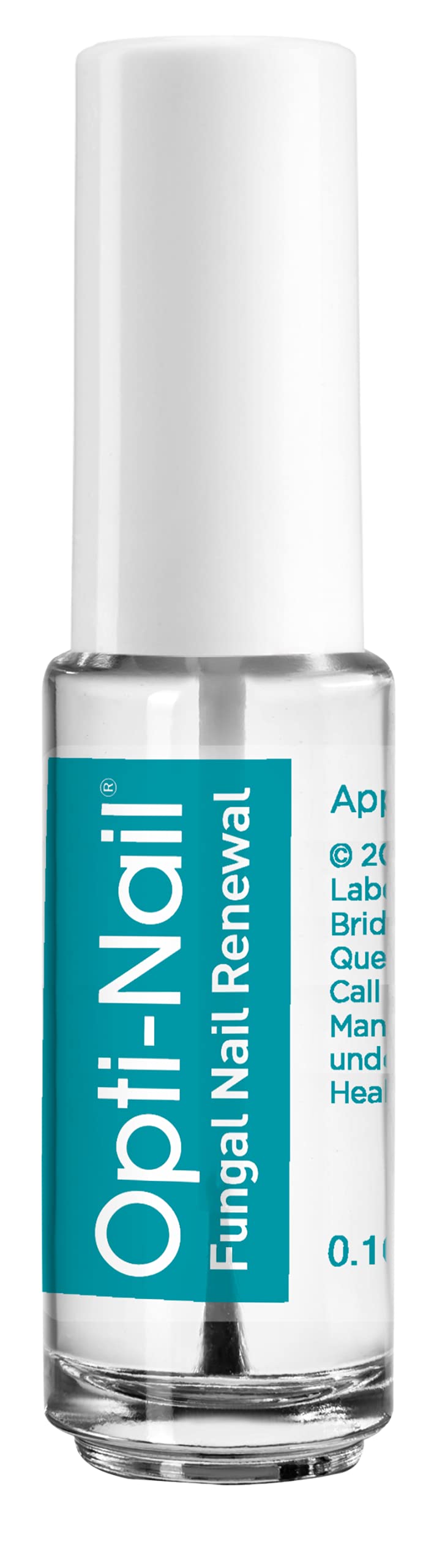 Opti-Nail next to a coin size comparison highlighting compact travel benefit
