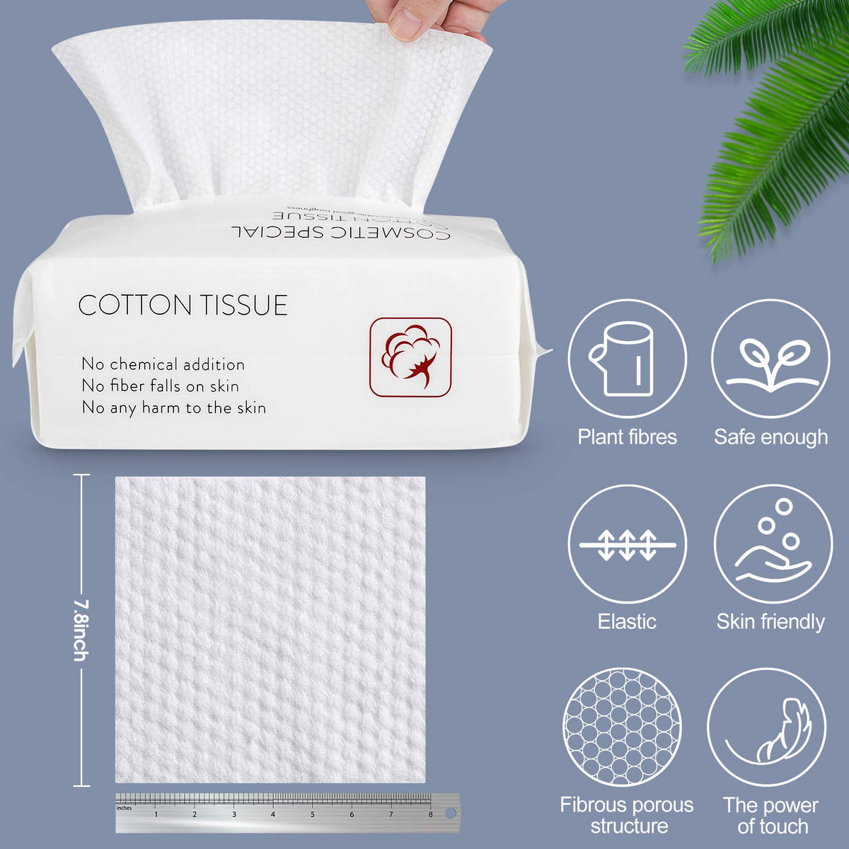 optxpnd close-up of soft cotton texture for gentle skin care