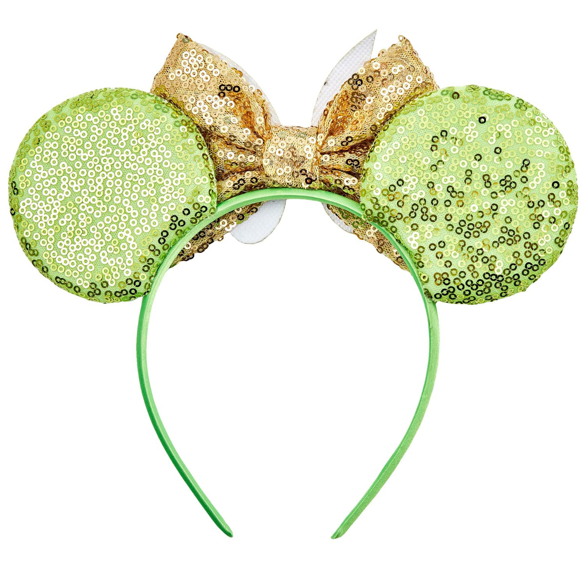 Opzzqz close-up of glitter ear detail highlighting texture and secure construction benefit