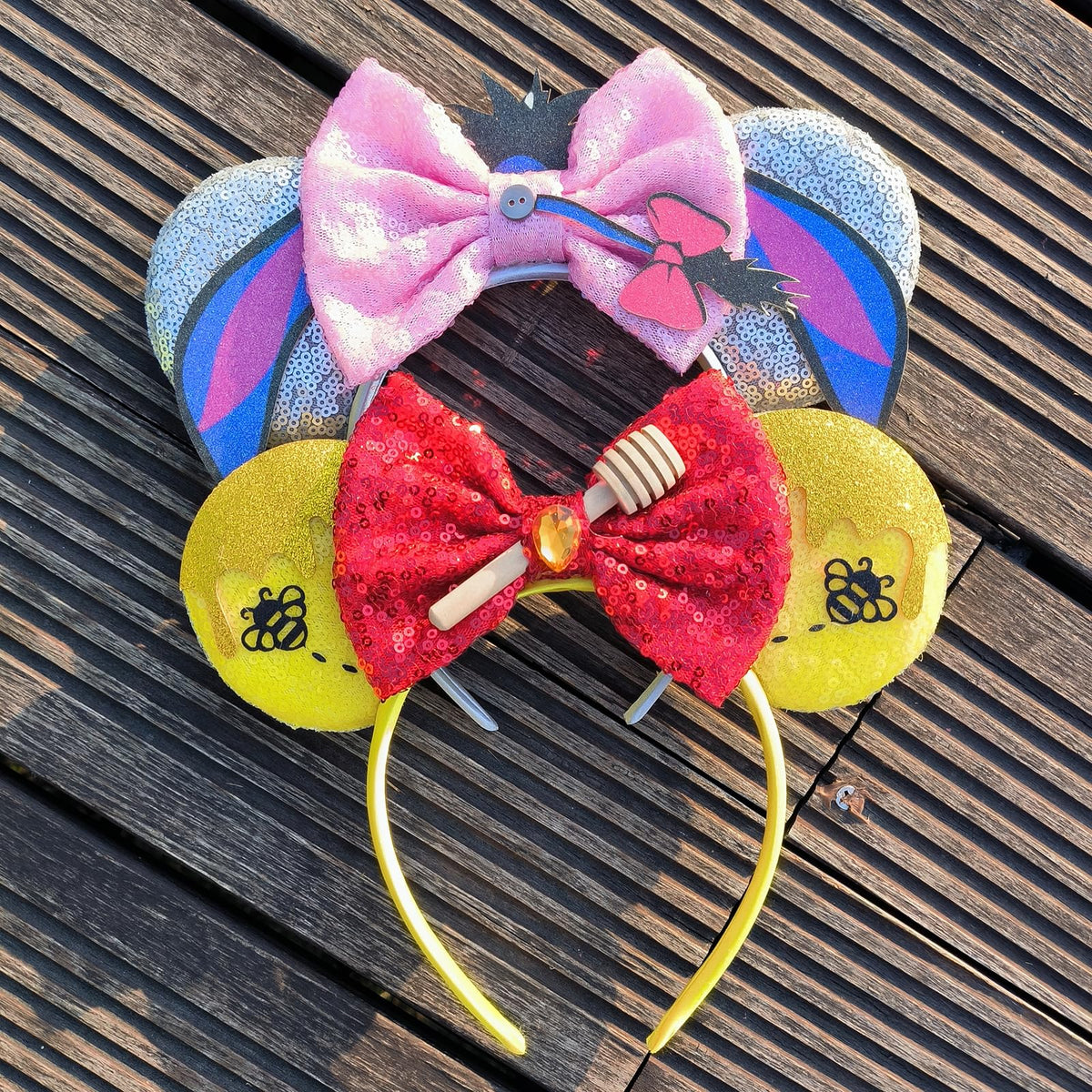 Opzzqz headband worn at party adding playful coordinated style