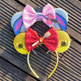 Opzzqz headband worn at party adding playful coordinated style