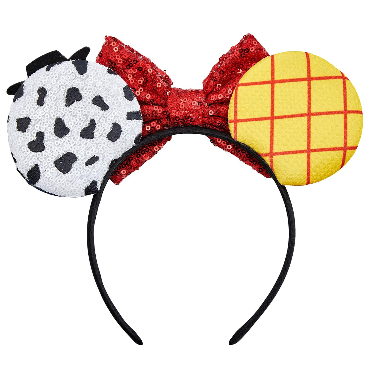 Opzzqz headband on mannequin showing scale and fit for kids and adults