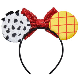 Opzzqz headband on mannequin showing scale and fit for kids and adults