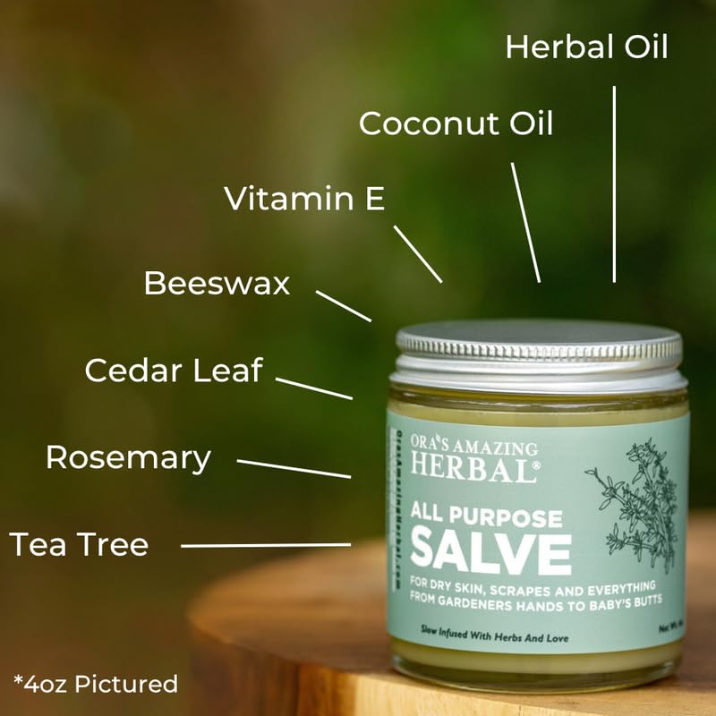 Ora's Amazing Herbal being rubbed onto hands for fast spot nourishment
