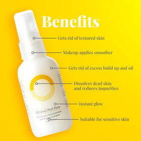 O.R.G. texture close-up revealing smooth peel consistency for gentle exfoliation