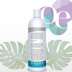 Organic Excellence back label closeup listing organic ingredients and transparency