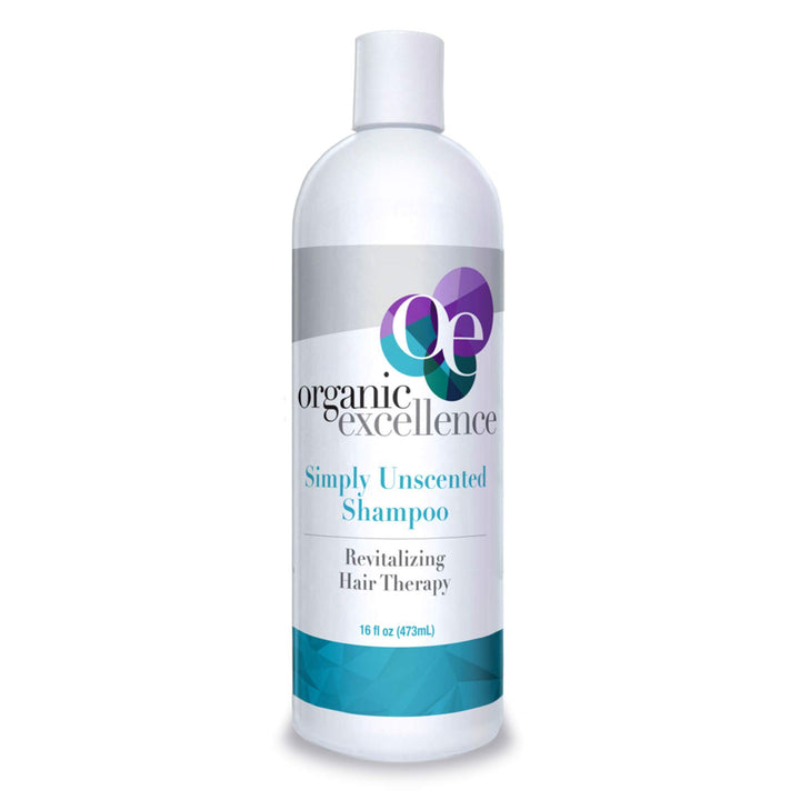 Organic Excellence front bottle showing clean label and benefit gentle cleansing