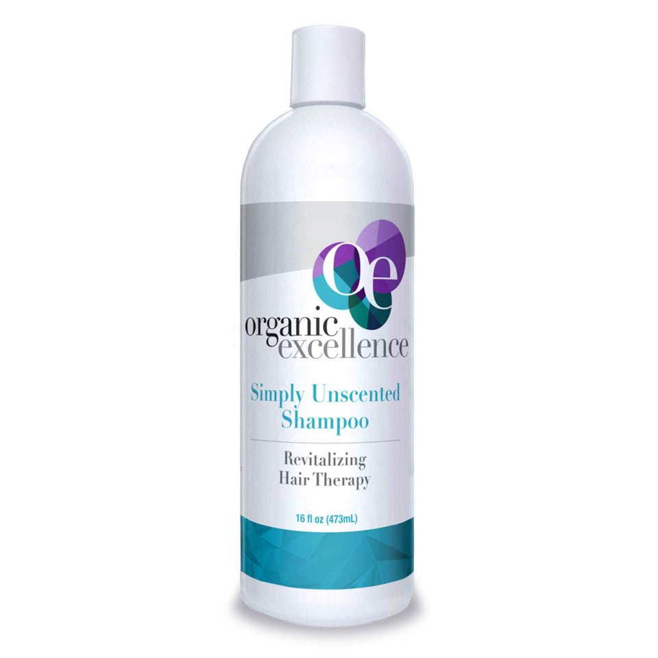 Organic Excellence front bottle showing clean label and benefit gentle cleansing