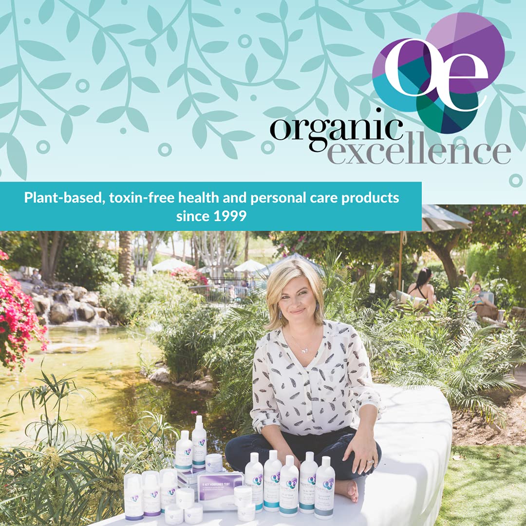 Organic Excellence made in USA badge emphasizing domestic production and quality