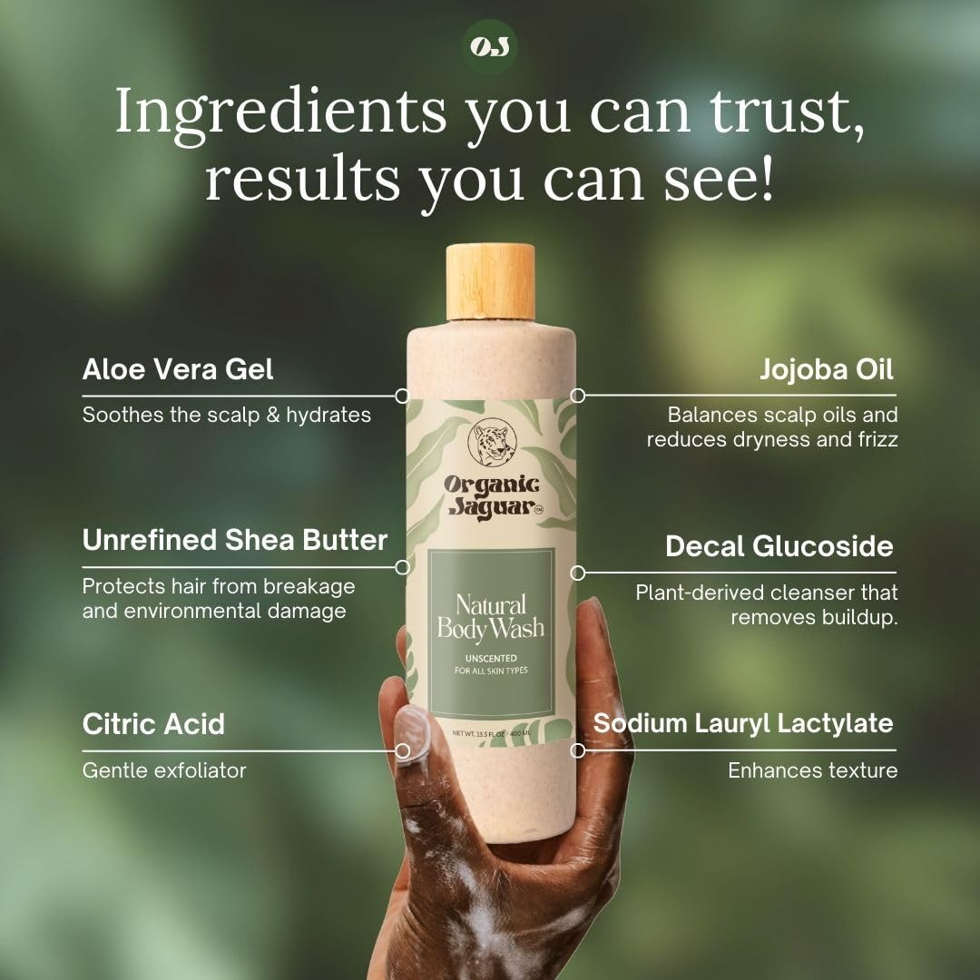 Organic Jaguar shea butter close-up showing nourishing skin conditioning