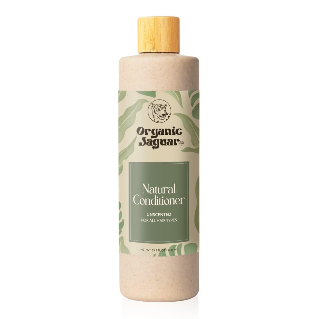 Organic Jaguar front packaging showing bottle and logo for clean hair care