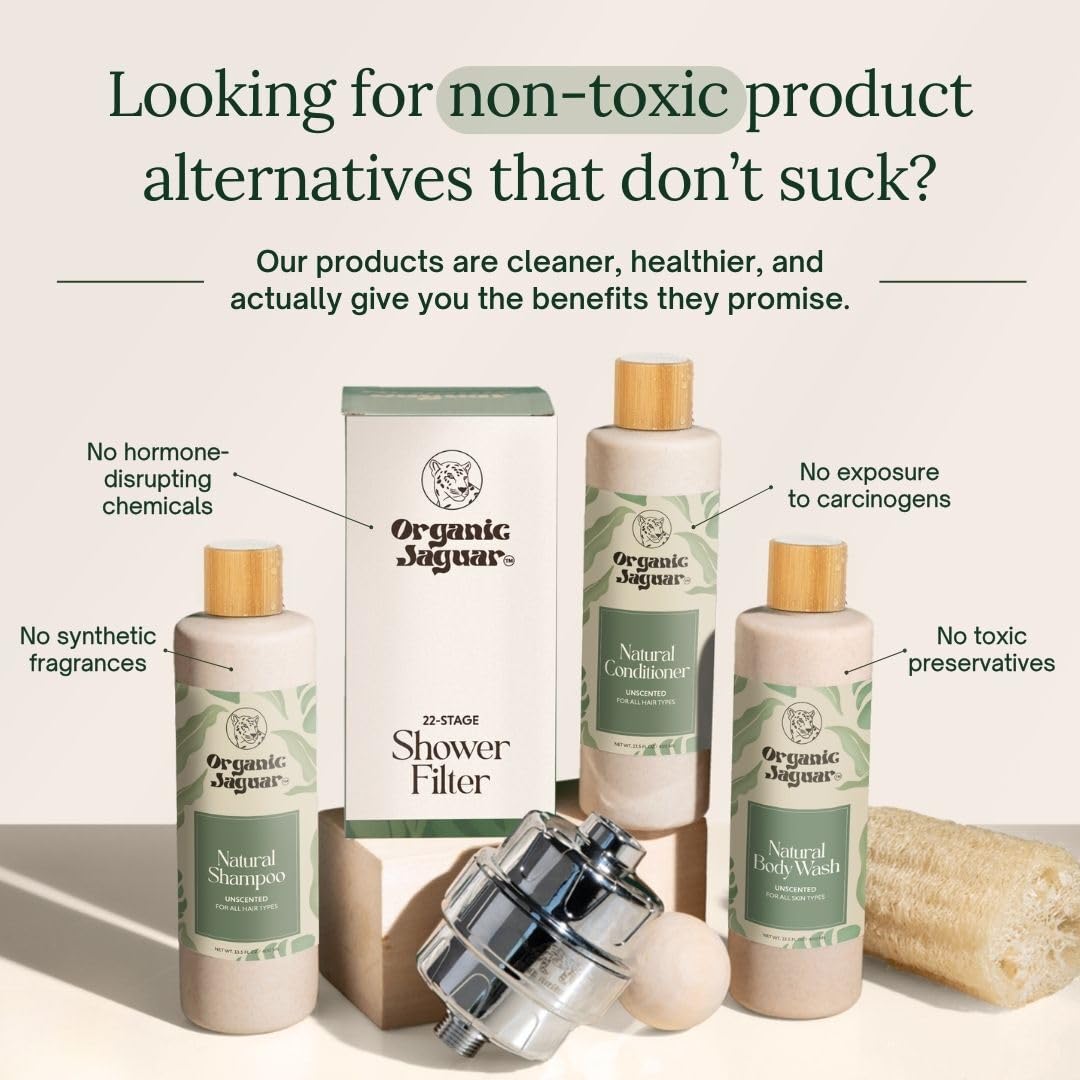 Organic Jaguar castor oil and honey depictions showing natural moisturizing benefit