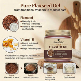 Organic Netra gel texture closeup highlighting smooth hydrating consistency