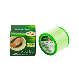 Organica open box interior with eight spools neatly arranged, organized storage benefit