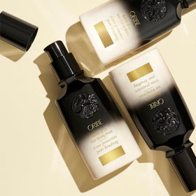 ORIBE close-up of creamy texture, illustrates lightweight smooth application
