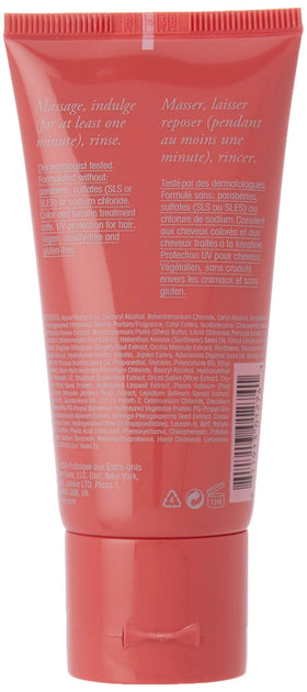 Oribe Bright Blonde creamy violet conditioner texture highlighting brightening effect